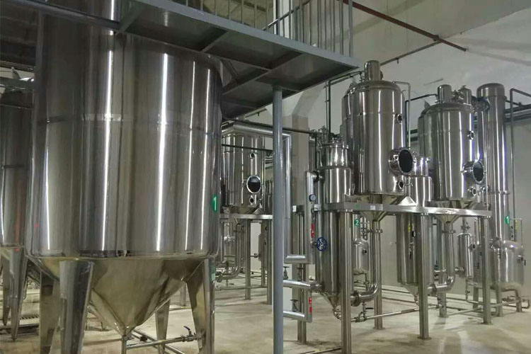 Extraction and concentration unit