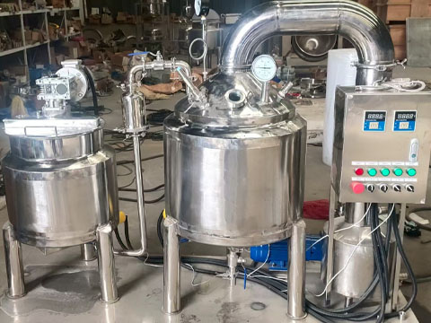 Produced honey extraction machine