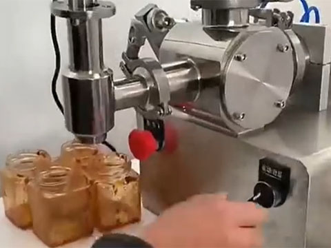 Adjust filling speed