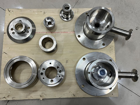Colloid mill components