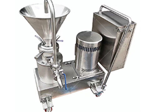Colloid mill with electric control box