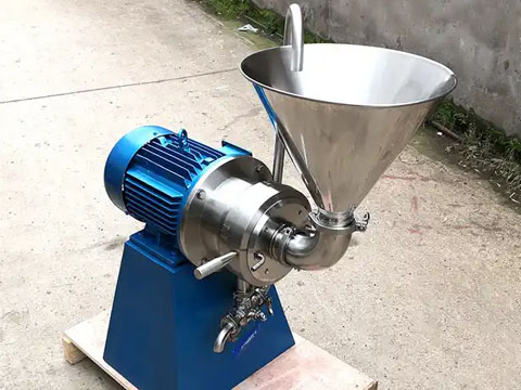 Horizontal Colloid Mill Product Details