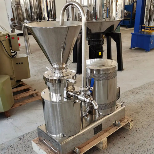 Peanut butter grinder colloid mill