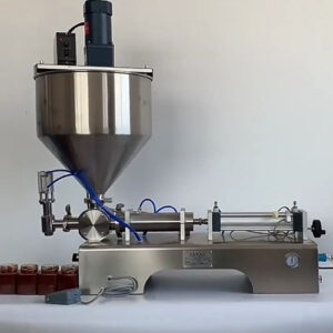 Semi-automatic paste filling machine