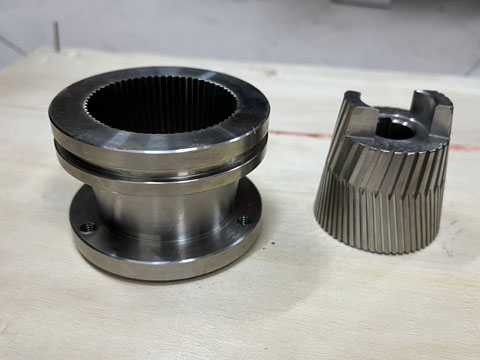 Stator and rotor