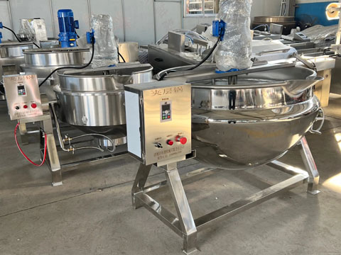 Producing high-quality stainless steel jacketed kettles for customers