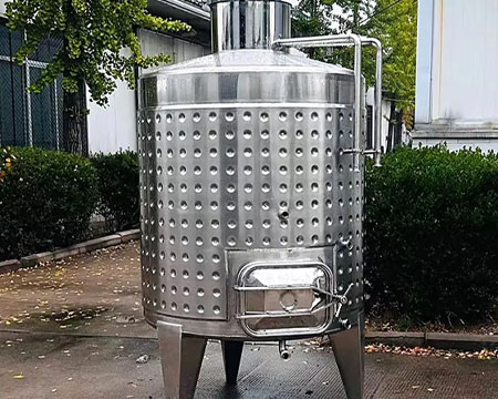 wine fermentation tanks