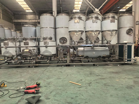 100L Three-Pot Three-Vessel Saccharification System