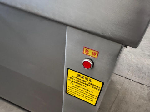 Emergency stop button