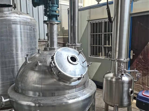 Spherical evaporator production