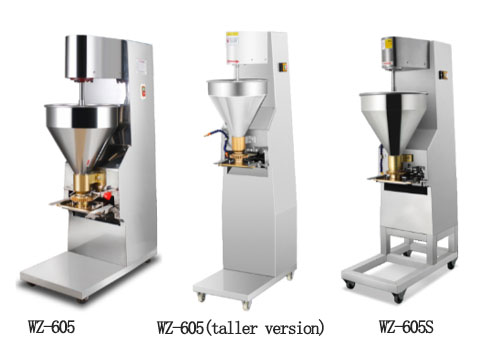 Common commercial meatball forming machines