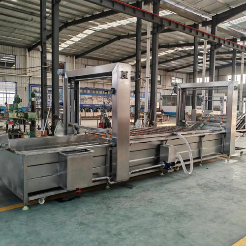 Fruit and vegetable bubble washing machine