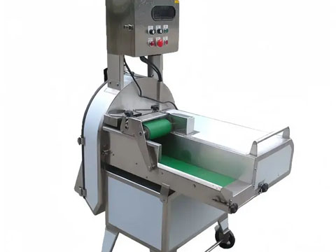 Green conveyor belt cutter