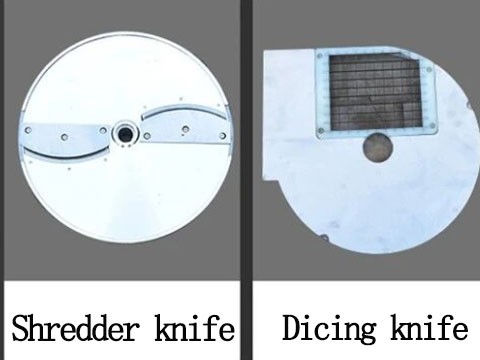 Chopping knife plate