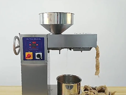 Oil pressing process