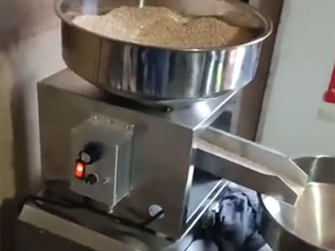 Sesame oil extraction