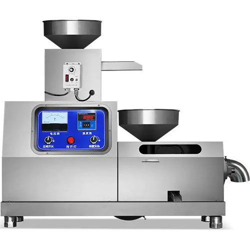 Small horizontal oil press