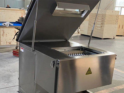 The manufactured products are ready for packaging and shipping.