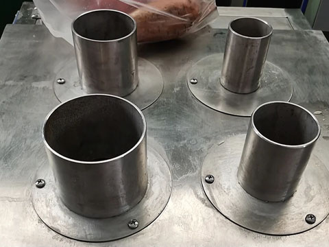 Four types of feed inlets