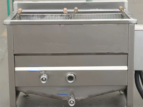Potato blanching machine