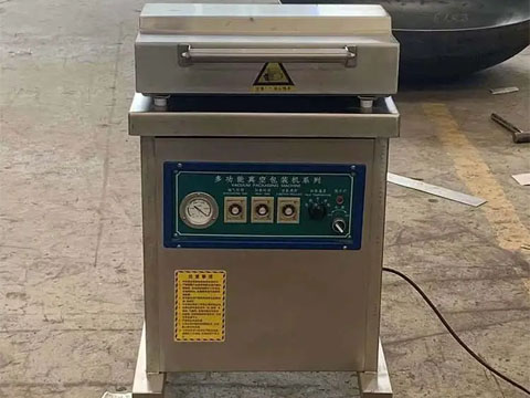 Single-type vacuum packaging machine