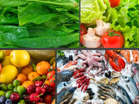 Washing all kinds of fruits and vegetables