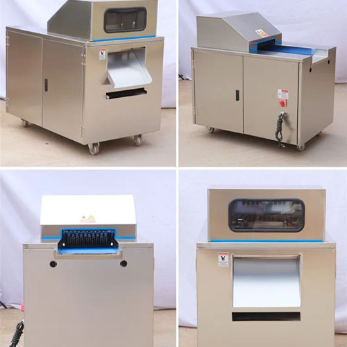 fully automatic meat cubing machine