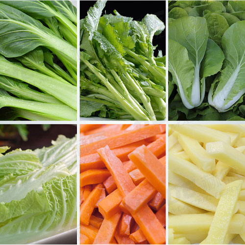 Applicable Vegetables