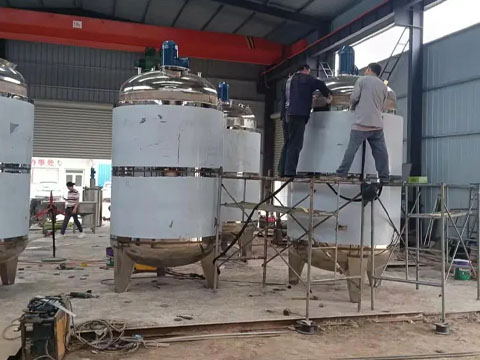 Manufacturing of Various Stainless Steel Tanks