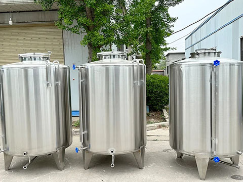 1m³ SS storage tank