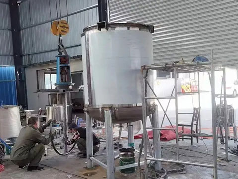 Workers are producing