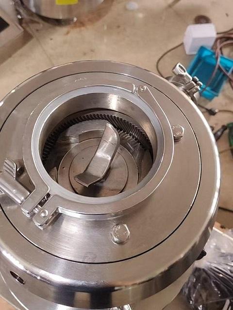 JMF140 colloid mill grinding section feed inlet