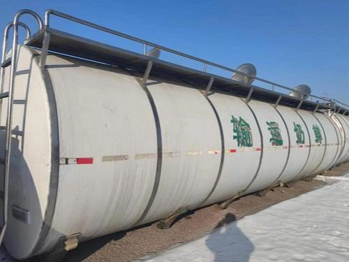 Stainless steel milk transport tank, safe, hygienic and sturdy