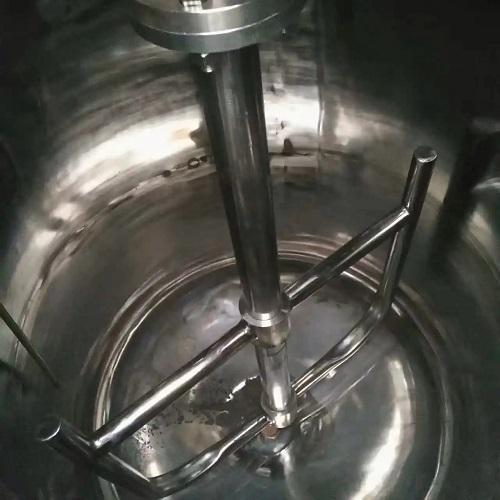 Stainless steel liquid mixing tank impeller