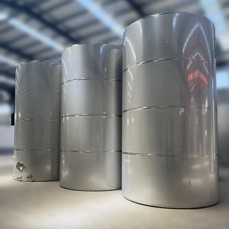 Vertical tanks have a small footprint but high height