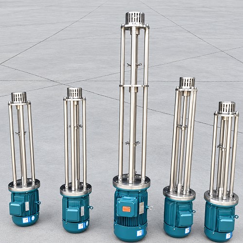High shear emulsifiers of different specifications and sizes