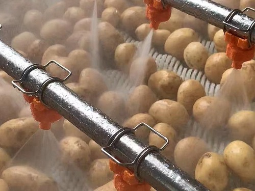 Brush washer demonstration image