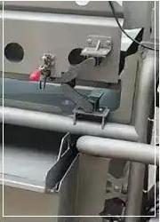 Display of various components of eddy current cleaning machine-Vibration arm