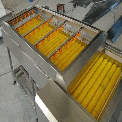 Parallel roller cleaning machine how it works in one pass