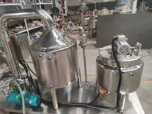 Stainless steel spherical evaporator used for vacuum concentration of honey and other