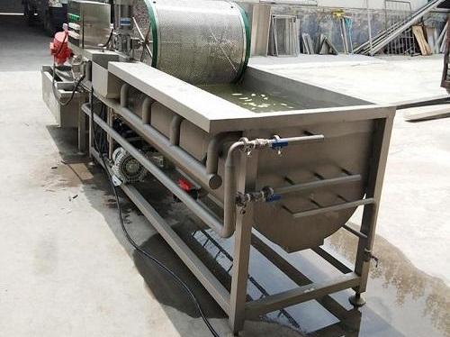 304 stainless steel tank and frame of an eddy current fruit and vegetable cleaning machine